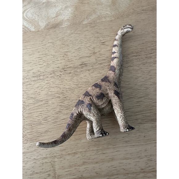 Schleich Dinosaur Brachiosaurus & Tyrannosaurus Rex 2002 Germany Toy Figurine - Picture 5 of 15